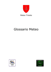 Glossario Meteo - Digilander