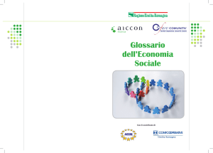 sario onomia iale Glossario dell  Economia Sociale