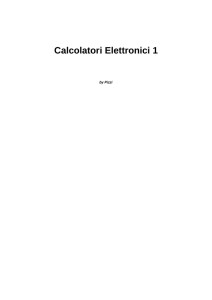Calcolatori Elettronici 1