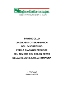 Protocollo diagnostico terapeutico - Salute Emilia