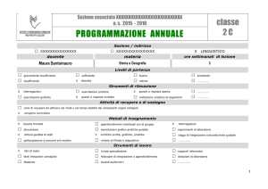 programmazione annuale - Istituto Cellini Valenza