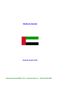 Studio di mercato Emirati Arabi Uniti