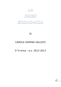 Di CAROLA SIMONA GALUZZI 5^A erica - as 2012-2013