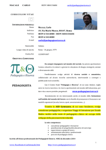 pedagogista - Studio Professionale Associato Macale Cannarozzi