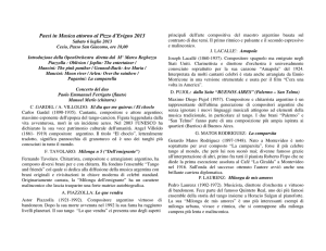Programma concerto interno Cesio 6 luglio 2013
