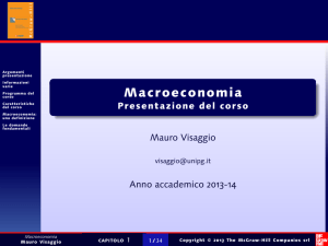 Macroeconomia - Dipartimento di Economia Università degli Studi di