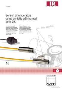 Sensori di temperatura senza contatto ad infrarossi serie ZIS