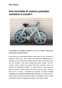 Una bicicletta di cartone potrebbe cambiare il mondo?