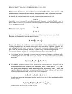 Dimostrazione Teorema di Gauss