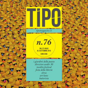 tipomagazine.it i giardini della paura direction under 30 insolito