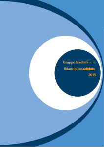 Gruppo Mediolanum Bilancio consolidato 2015