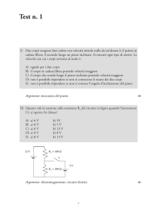 Test e soluzioni 1