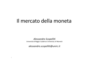 Il mercato della moneta