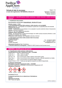 Scheda di dati di sicurezza