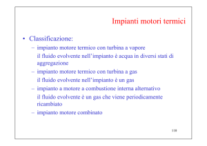 Impianti motori termici - Università degli Studi di Roma "Tor Vergata"