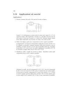 5.12 Applicazioni ed esercizi