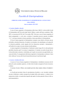 Giurisprudenza magistrale 2011/2012 (versione in pdf)