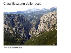 Classificazione delle rocce