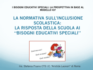 la normativa sull`inclusione scolastica - Liceo Marconi