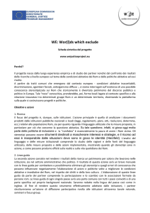 WE: Wor(l)ds which exclude - Fondazione Giovanni Michelucci