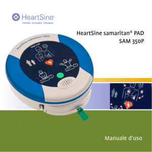 Manuale d`uso HeartSine samaritan® PAD SAM 350P