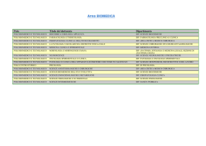 Dottorati Area Biomedica