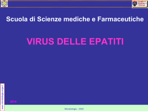 virus delle epatiti - Sezione di Microbiologia