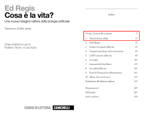 Ed Regis Cosa è la vita? - Zanichelli online per la scuola