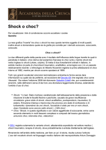 Shock o choc? - Accademia della Crusca