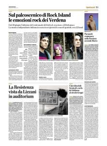 Rock Island: XX edizione - L`Eco di Bergamo