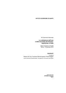La valutazione dell`uso e della sicurezza dei farmaci