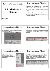 Introduzione a Blender - Dipartimento di Informatica