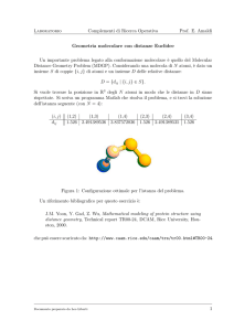 Complementi di Ricerca Operativa Prof. E. Amaldi Geometria