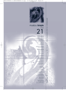 Musica et Terapia n° 21