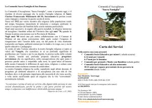 Carta dei Servizi - Lions Club Modena Host