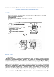 Relazione di laboratorio di M. Delpio, F. Esposito e A