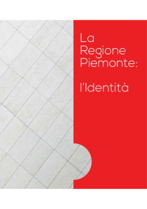 La Regione Piemonte: l`Identità