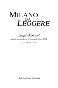 Leggere Manzoni - Milano da leggere