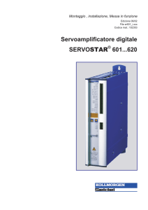 Servoamplificatore digitale SERVOSTAR® 601...620