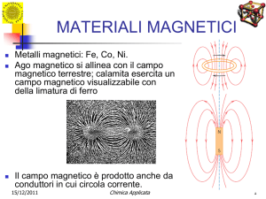 MATERIALI MAGNETICI