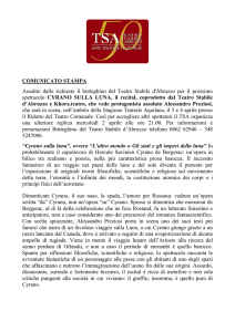 comunicato - Abruzzo Cultura