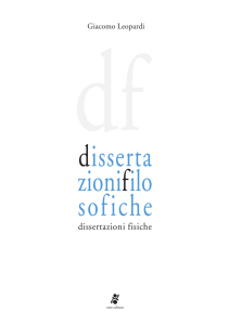 Dissertazioni fisiche