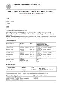 4. Antropologia Proposta - Università degli Studi di Verona