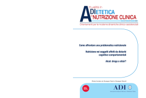 ttualità in - Associazione Italiana di Dietetica e Nutrizione Clinica