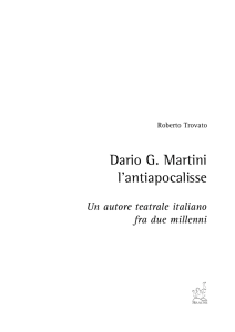 Dario G. Martini l`antiapocalisse