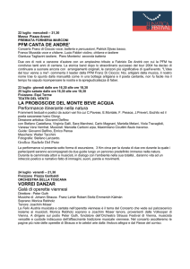 PROGRAMMA LUNATICA 2008 - Provincia di Massa