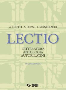 letteratura antologia autori latini