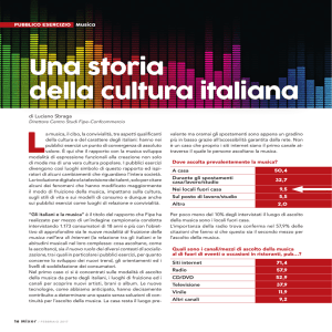 Una storia della cultura italiana - Federazione Italiana Pubblici