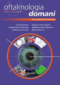 Oftalmologia Domani - n°1, 2014