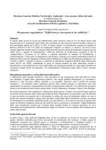 Direzione Generale Politiche Territoriali e Ambientali